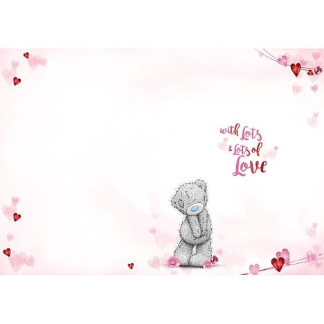 Will You Be My Valentine Me to You Bear Valentine's Day Card Extra Image 1